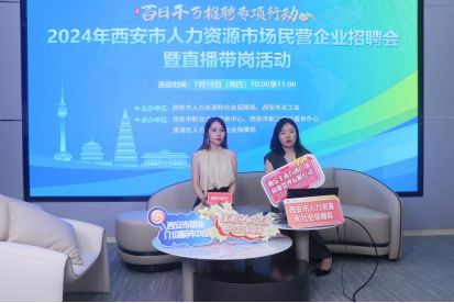 2024年西安市人力资源市场民营企业招聘会举办(图3)