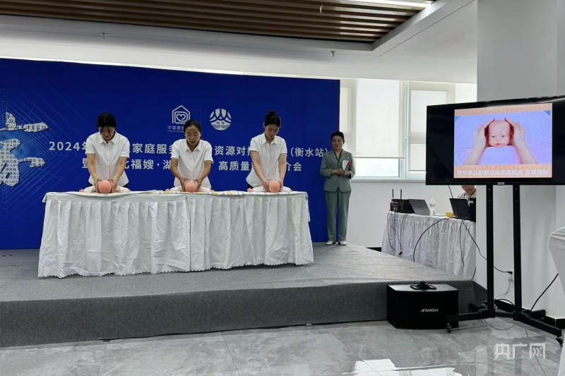 搭建京津冀供需平台！2024年京津冀家庭服务人力资源对接交流会（衡水站）举办(图2)