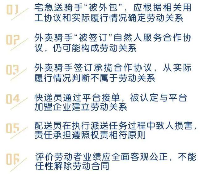 上海高院发布快递员、外卖员、派对主理人等新业态劳动者权益保障典型案例(图1)