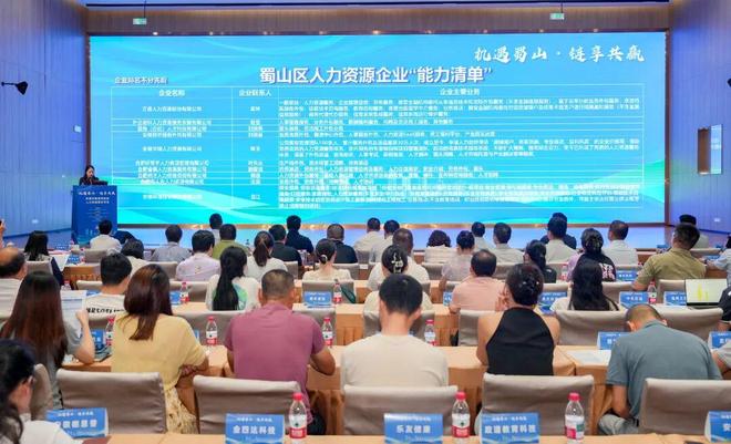 “机遇蜀山”架金桥！百企汇聚“双清单”构建精准对接新生态(图3)